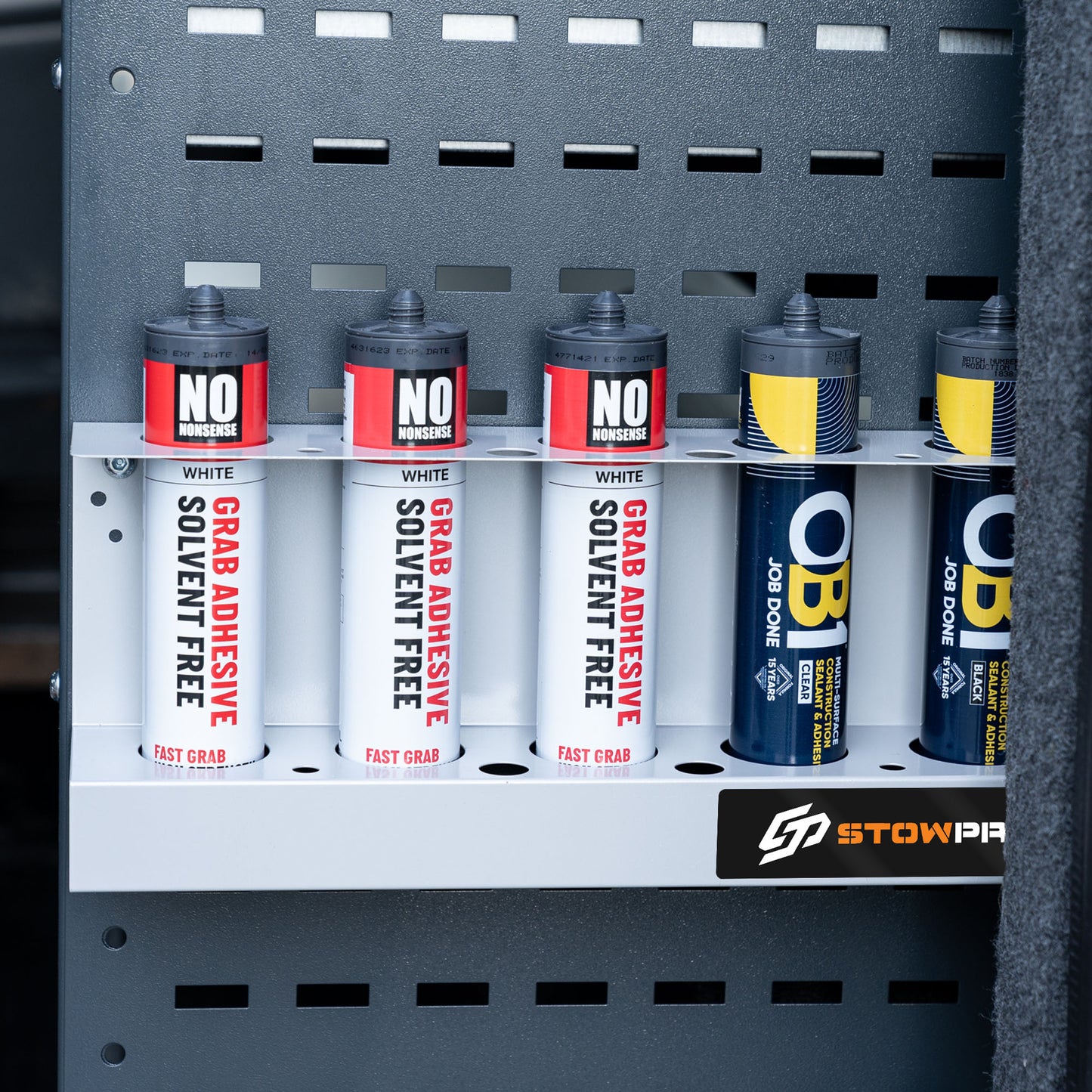 Sealant/ Caulk Tube Holder - 5 Location