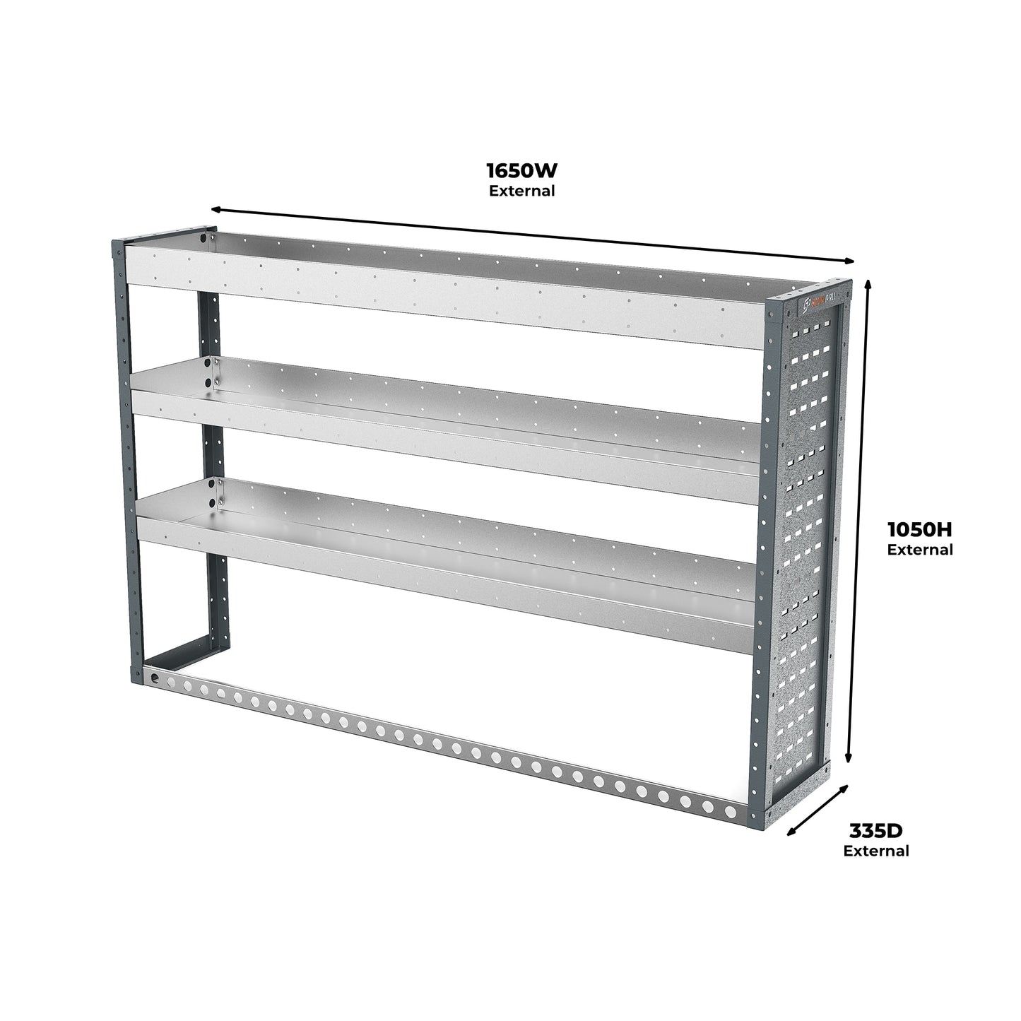 Citroen Berlingo (2018 - Onwards) L2H1 Panel Van - Full Racking Kit - 02