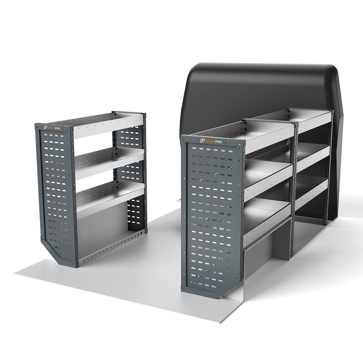 Vauxhall Vivaro (2014 - Onwards) L1H1 Panel Van - Full Racking Kit - 01