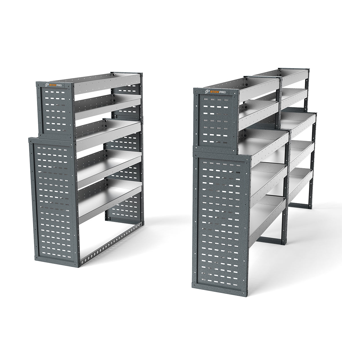Ford Transit (2014 - Onwards) L2H2/H3 Panel Van - Full Racking Kit - 01