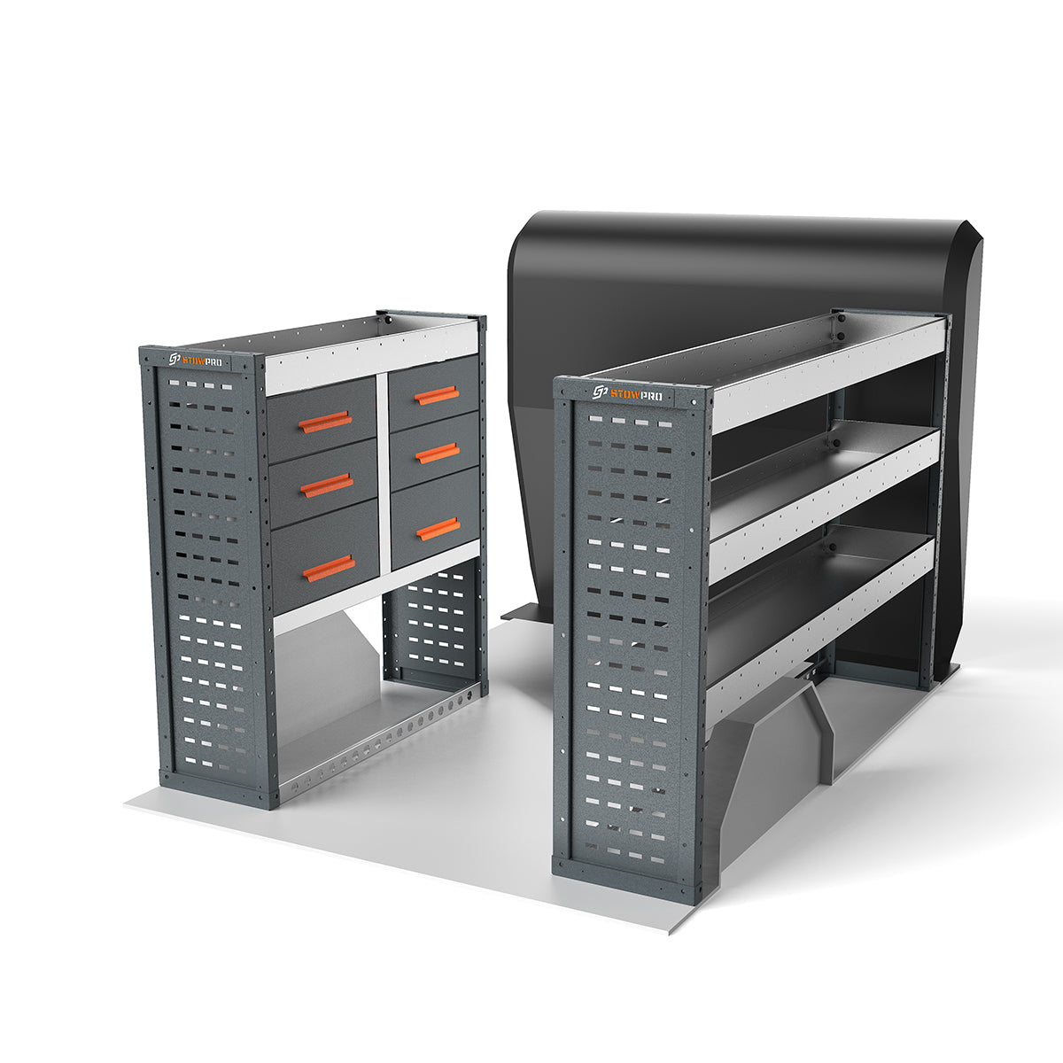 Citroen Berlingo (2018 - Onwards) L2H1 Panel Van - Full Racking Kit - 02