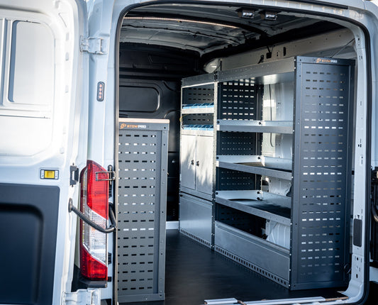 Ford Transit Van Racking & Electrical Installation – Pump Supplies (Bodmin) Case Study - StowPro