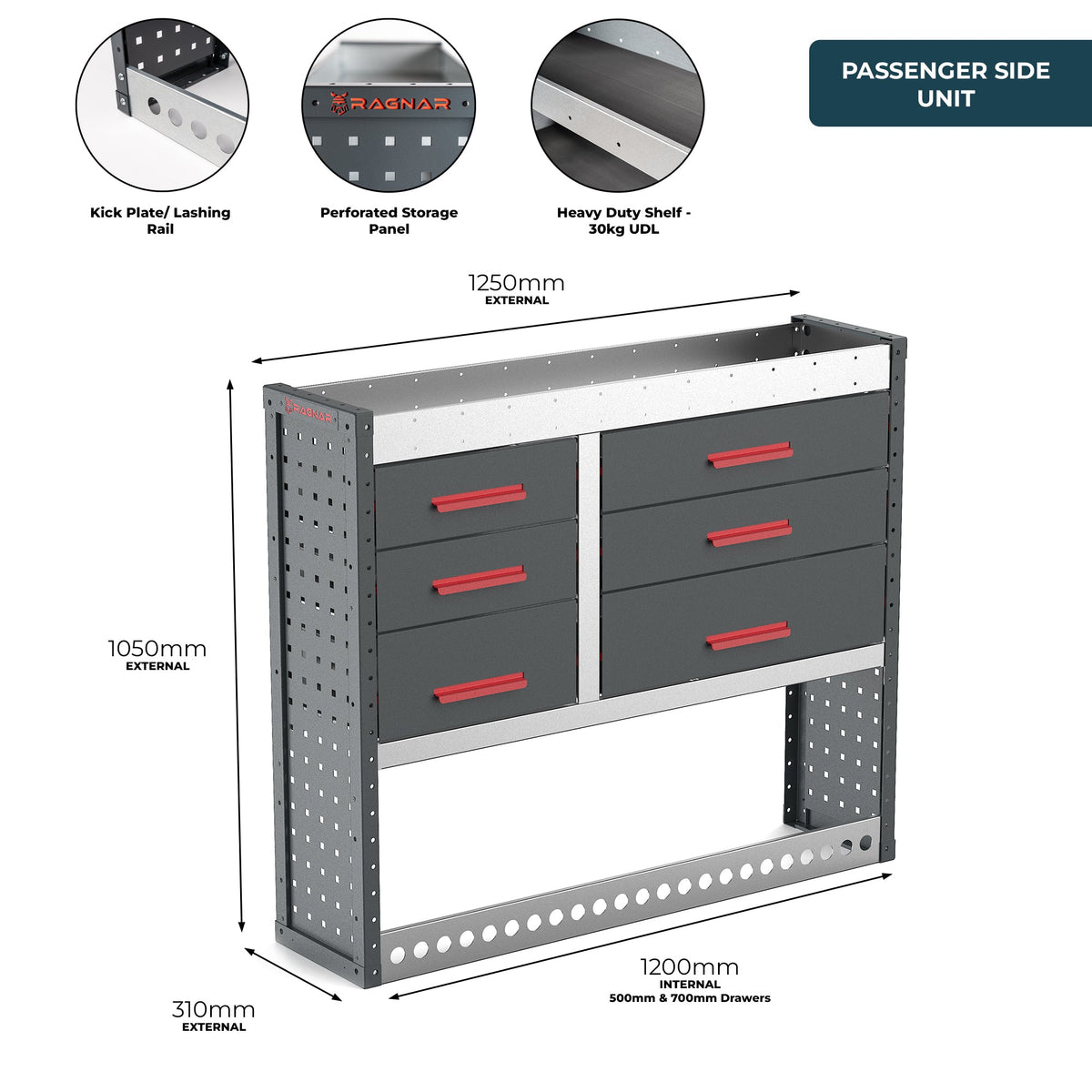 Nissan NV200 Van Racking Kits