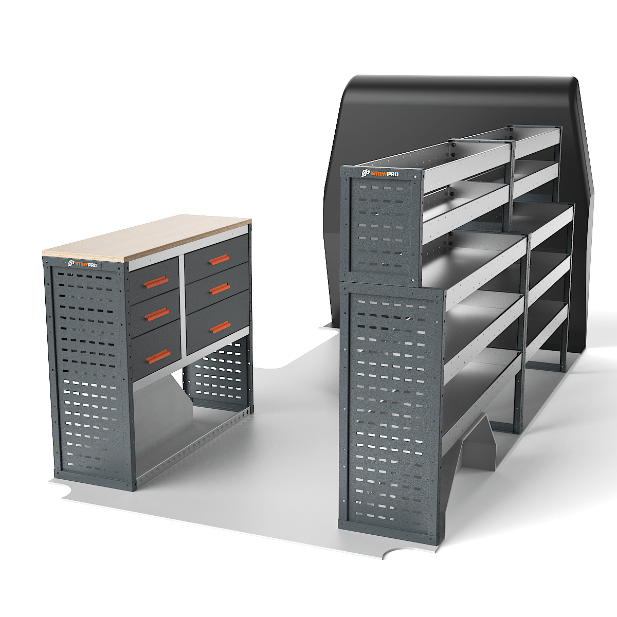 Volkswagen Crafter Van Racking Kits - StowPro