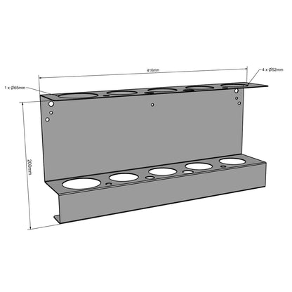 4 x Sealant/ Caulk Tube and 1 x Gun Holder