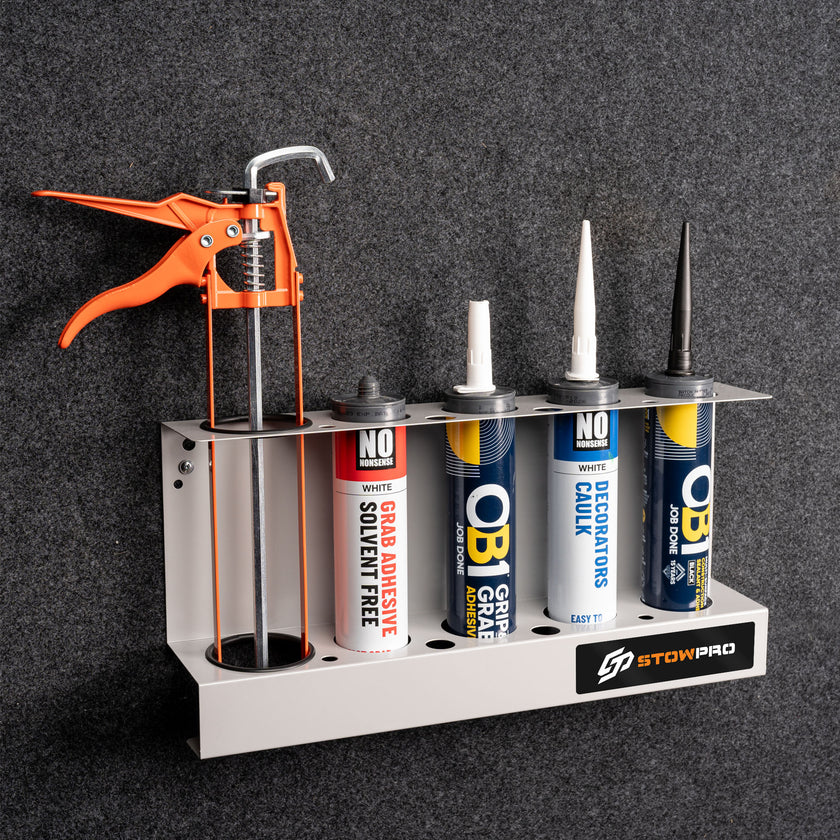 4 x Sealant/ Caulk Tube and 1 x Gun Holder