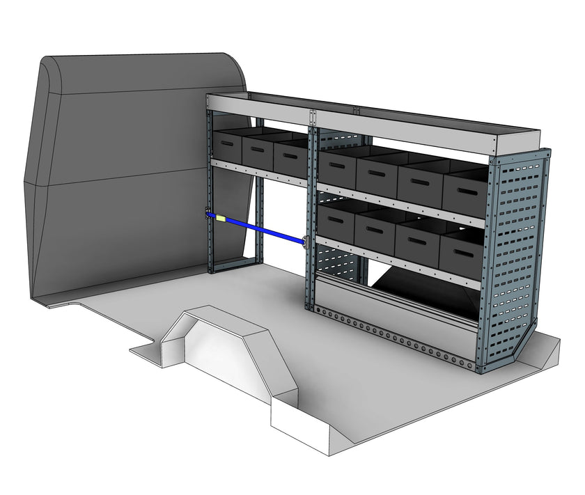 Eurobin Van Racking - Offside