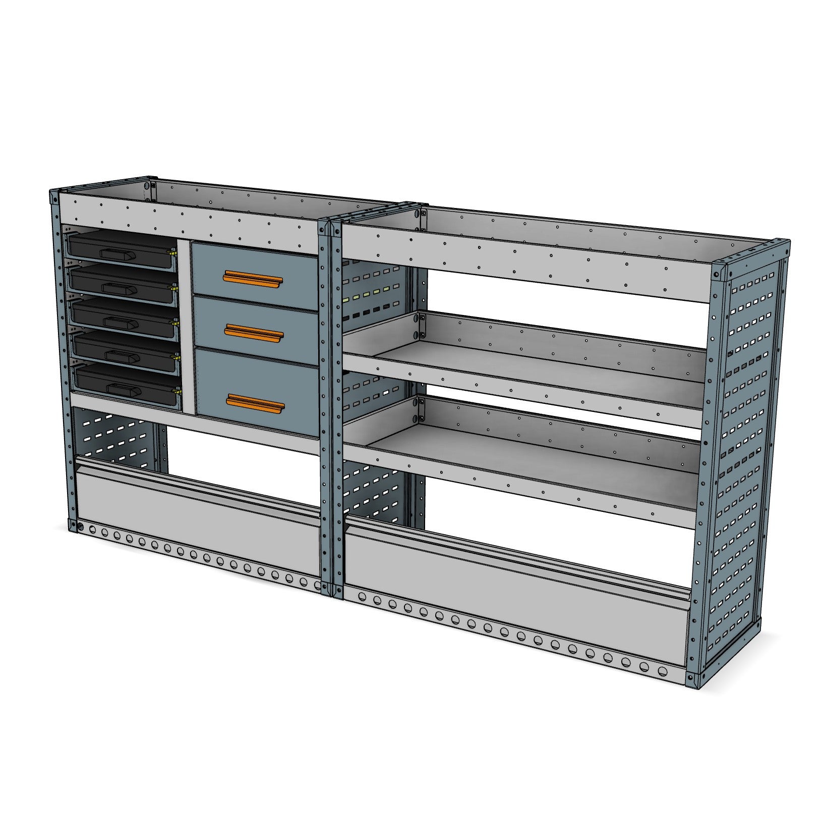 CK001 offside drawer and service case unit
