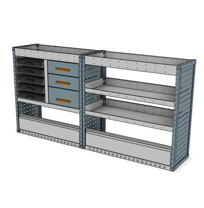 CK001 offside drawer and service case unit