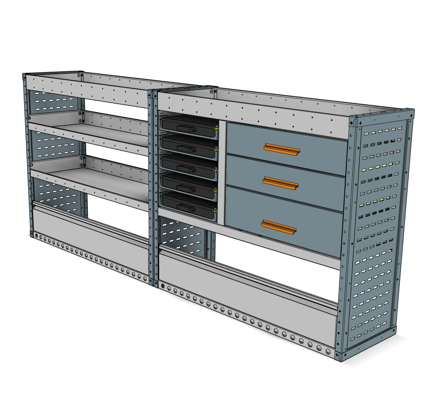 CK002 offside drawer and service case unit