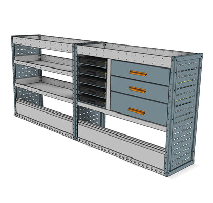 CK002 offside drawer and service case unit