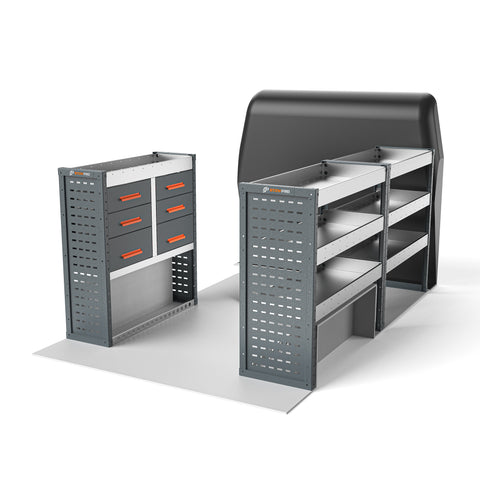 Workshop Van Racking System – Transit Custom 2024+ (L1H1)