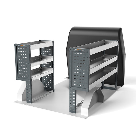 Vauxhall Combo (2012 - Onwards) L2H1 Panel Van - Full Racking Kit - 01