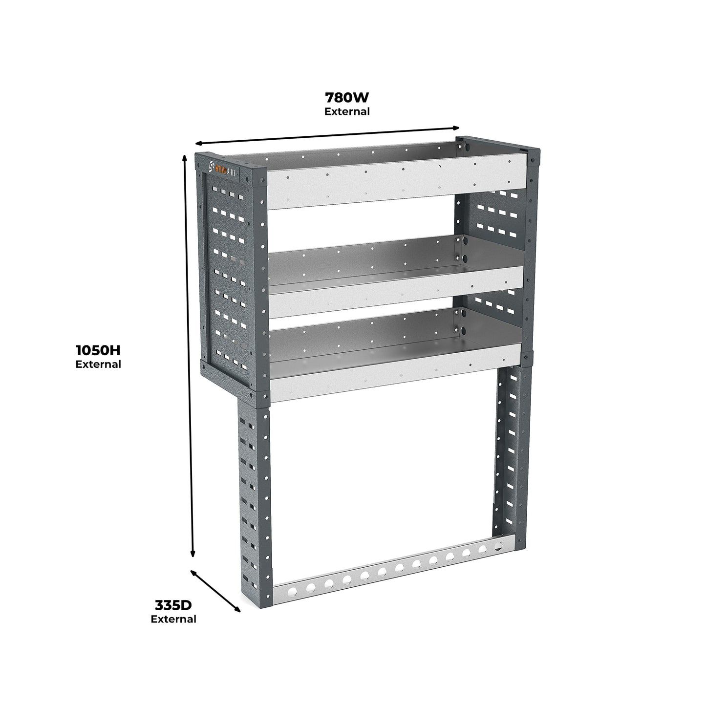 Volkswagen Caddy Cargo (2020 - On) L1H1 Panel Van - Full Racking Kit - 01
