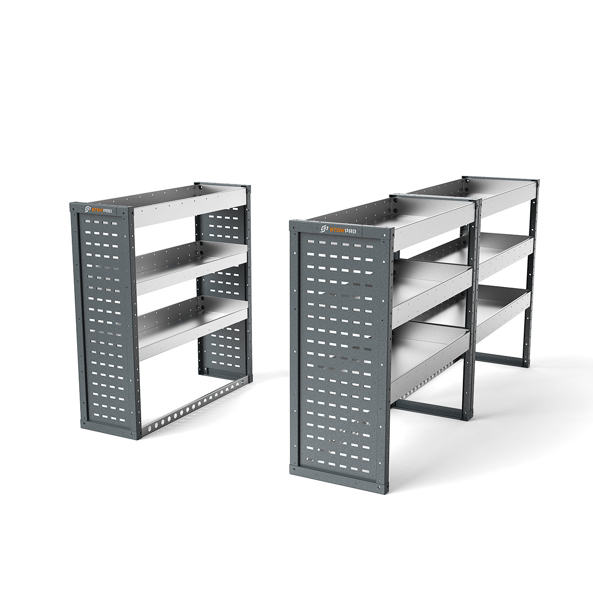 Ford Transit Custom (2012 - 2024 Mk2) L1H1 Panel Van - Full Racking Kit - 01