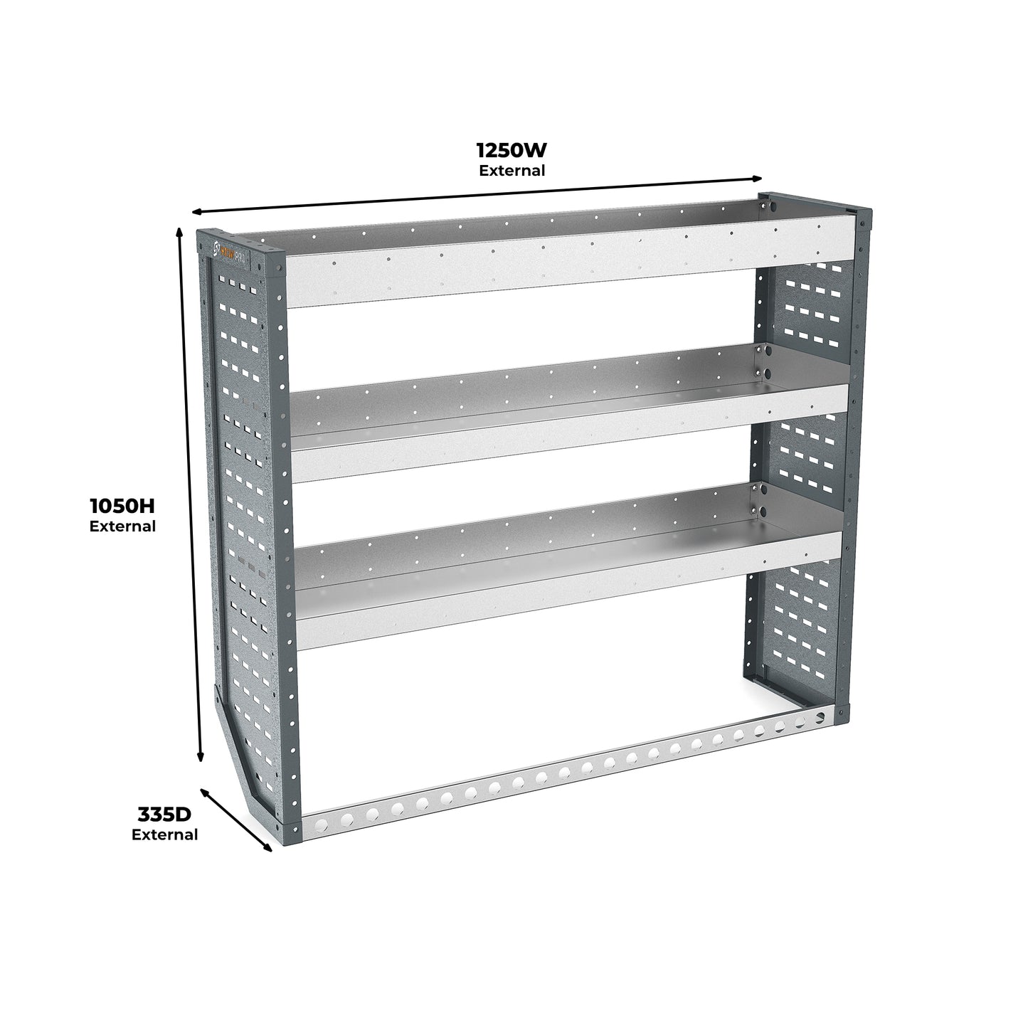 Vauxhall Vivaro (2014 - Onwards) L2H1 Panel Van - Full Racking Kit - 01