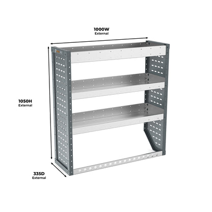 Volkswagen Transporter T5/T6 (2003 - 2025) L1H1 Panel Van - Full Racking Kit - 01