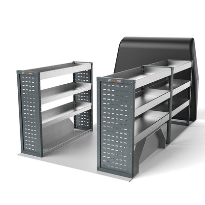 Volkswagen Transporter T5/T6 (2003 - 2025) L2H1 Panel Van - Full Racking Kit - 01