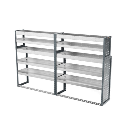 Ford Transit (2014 - Onwards) L2H2/H3 Panel Van - Full Racking Kit - 01