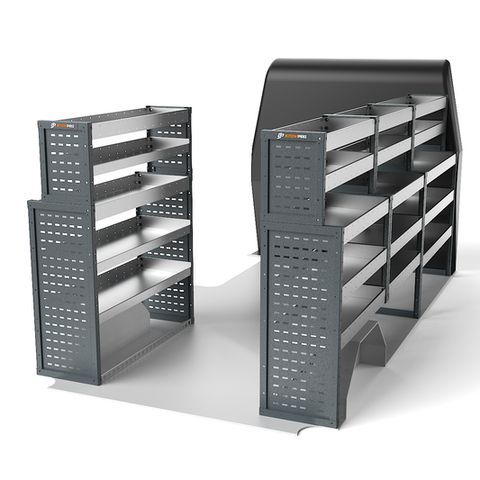 Citroen Relay (2021 - Onwards) L3H2/H3 Panel Van - Full Racking Kit - 01