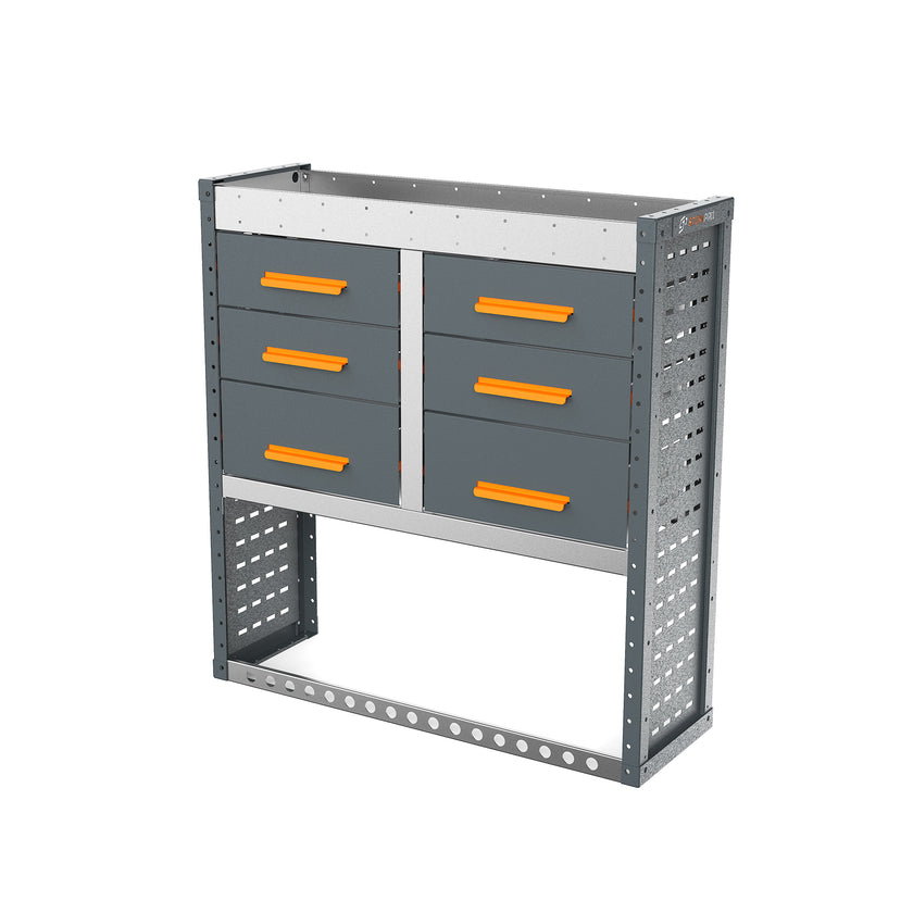 Van Workshop Racking System - Offside