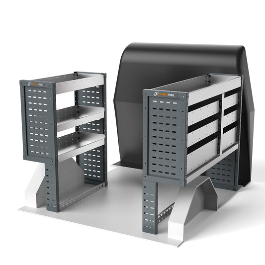 Fiat Doblo (2010 - Onwards) L1H1 Panel Van - Full Racking Kit - 02