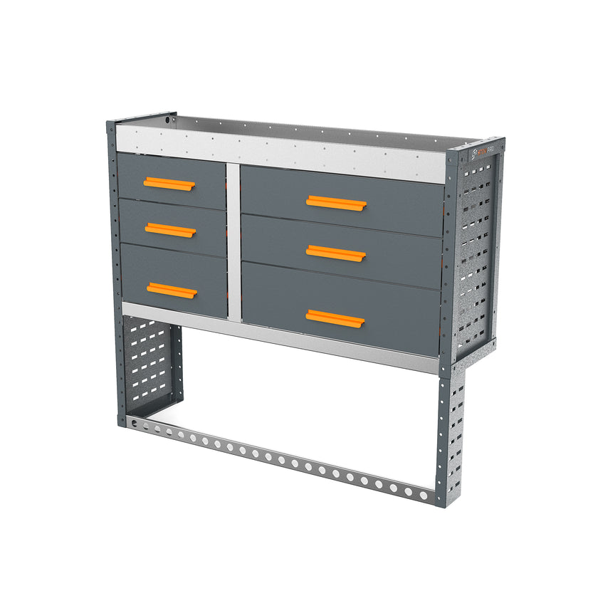 Van Workshop Racking System - Offside