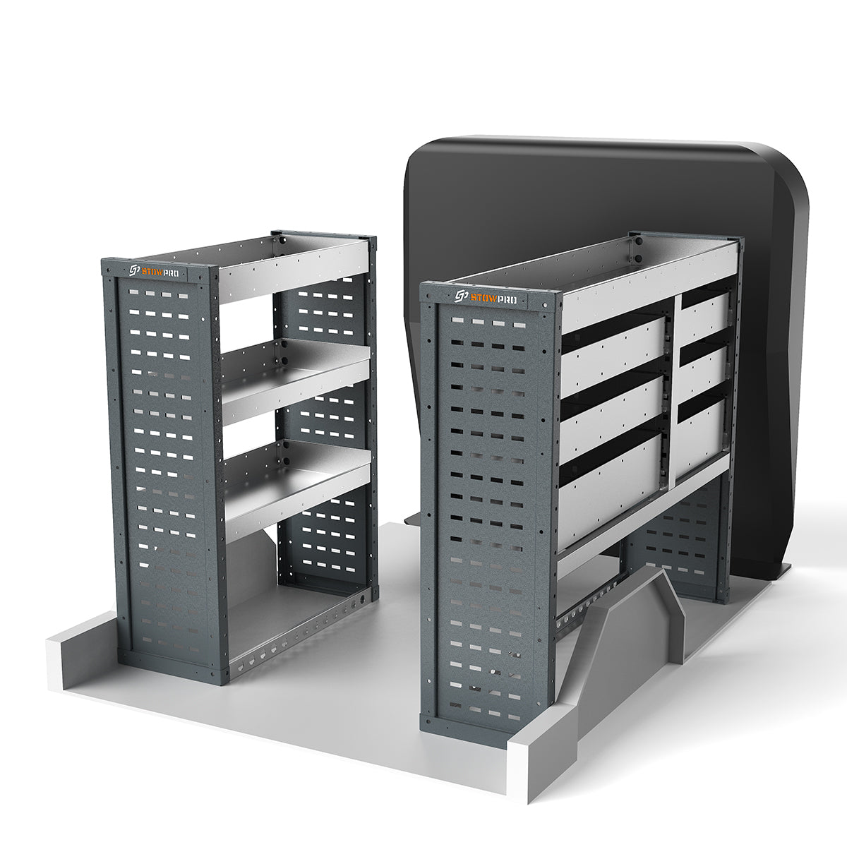 Ford Connect (2013 - Onwards) L1H1 Panel Van - Full Racking Kit - 02