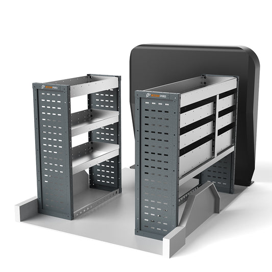 Ford Connect (2013 - Onwards) L1H1 Panel Van - Full Racking Kit - 02
