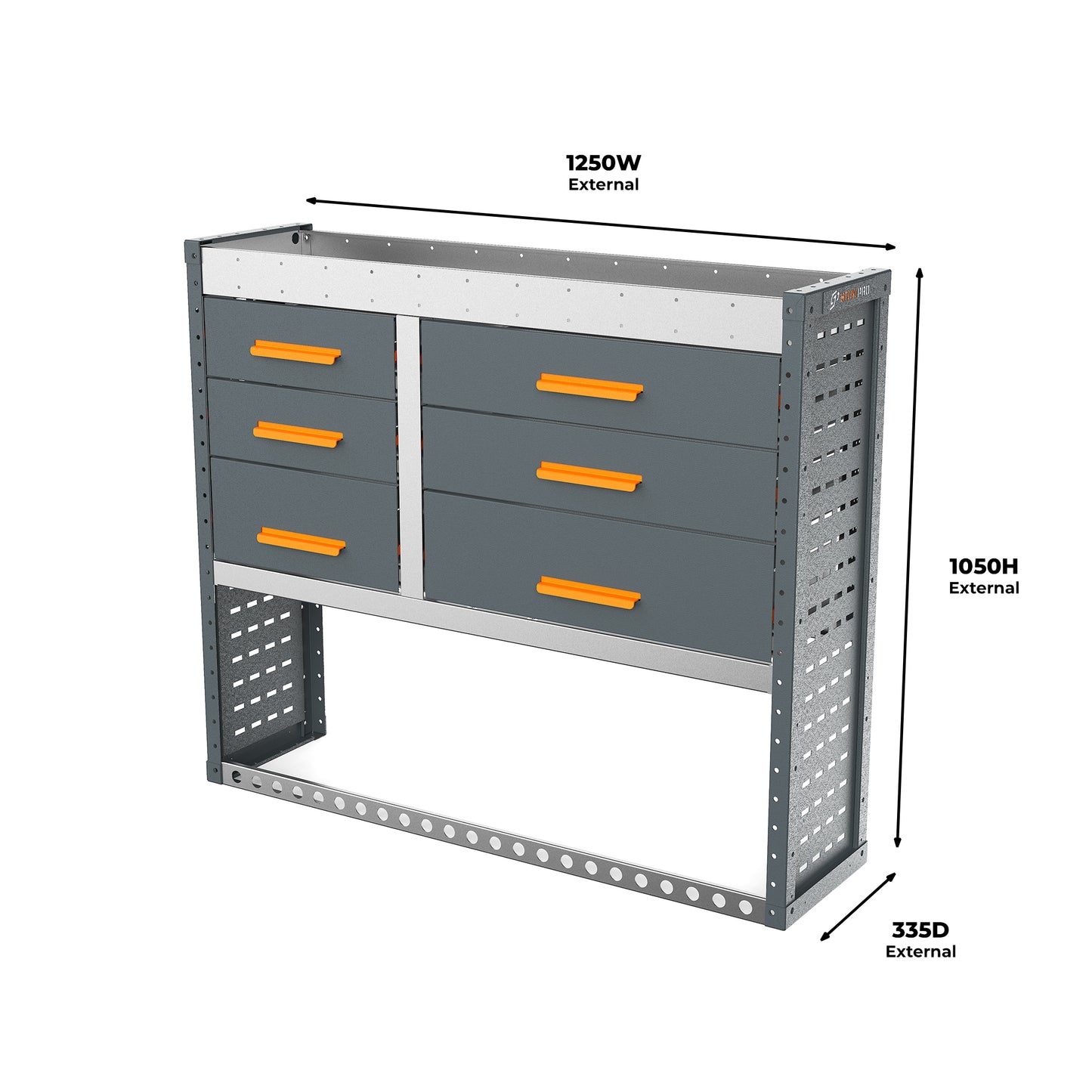 Ford Connect (2013 - Onwards) L1H1 Panel Van - Full Racking Kit - 02