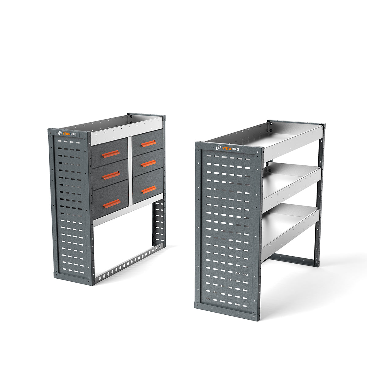 Ford Transit Custom (2012 - 2024 Mk1) L2H1 Crew Van - Full Racking Kit - 02