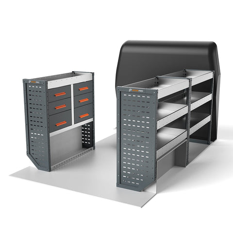 Workshop Van Racking System – Expert, Dispatch, Vivaro & 4 more (M)