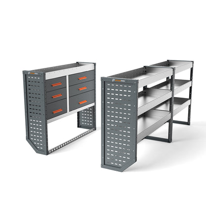Citroen Dispatch (2016 - Onwards) Extra Large (XL) Panel Van - Full Racking Kit - 02