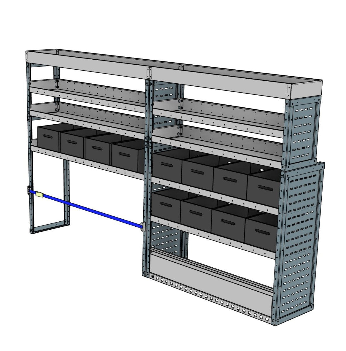 Eurobin Van Racking System – Transit, Crafter, Sprinter & 3 more (L3H2/H3) - StowPro