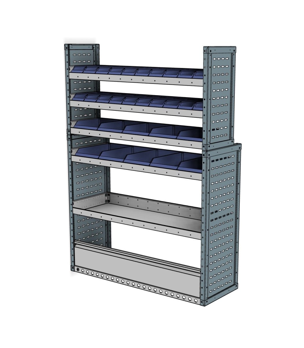 Service & Maintenance Van Racking System – Transit, Crafter, Sprinter & 3 more (L3H2/H3) - StowPro